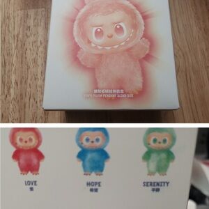 Monster Vinyl Plush Pendant Blind Box - We have Luck, Loyalty and Happiness left